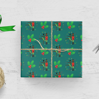 Christmas Nutcracker Gift Wrap | AfroTouch Design