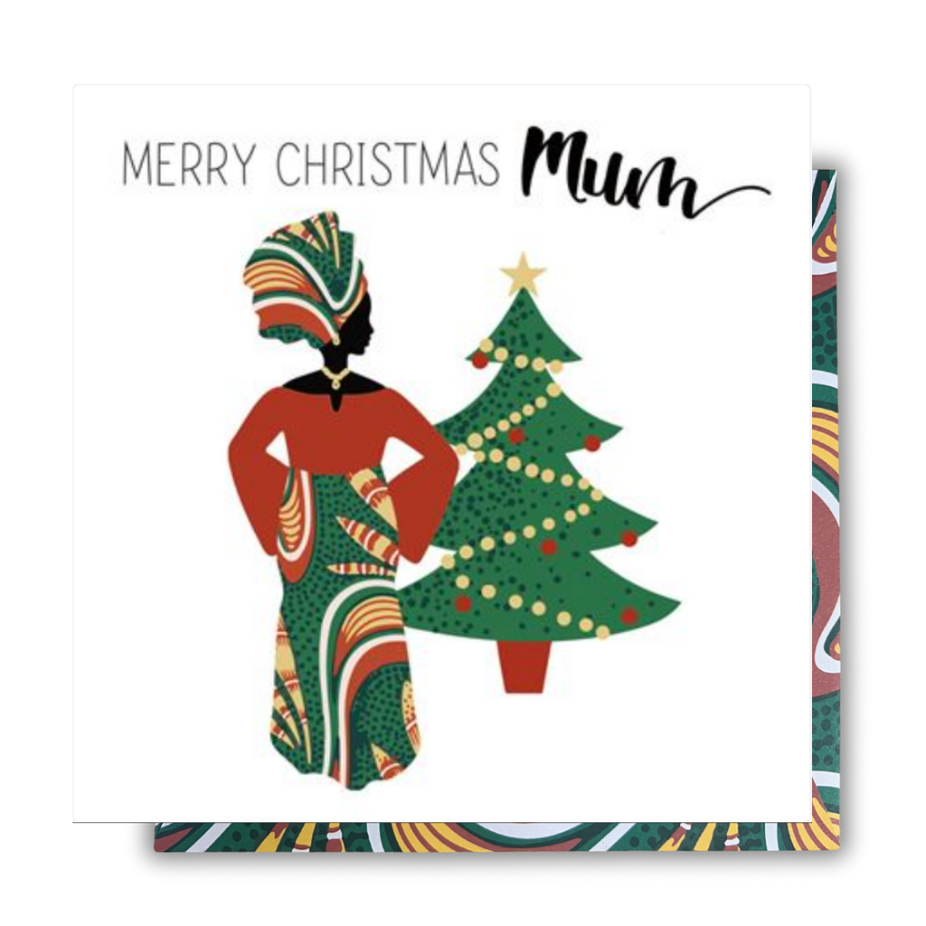 Merry Christmas Mum- AfroTouch Kindred Collection