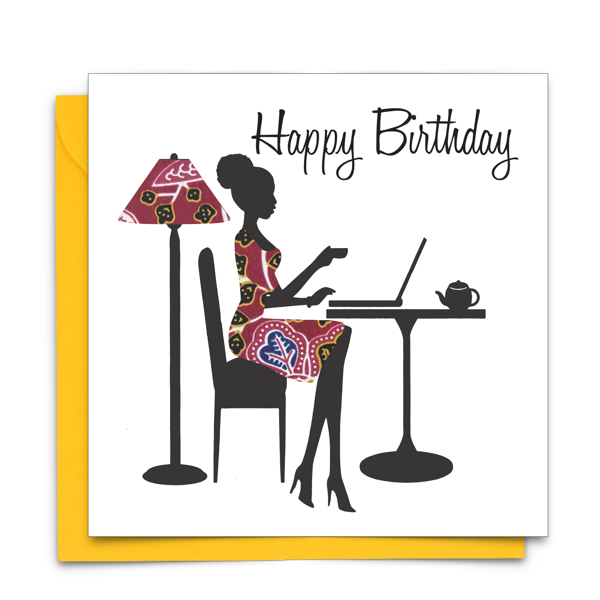 Black ethnic birthday cards