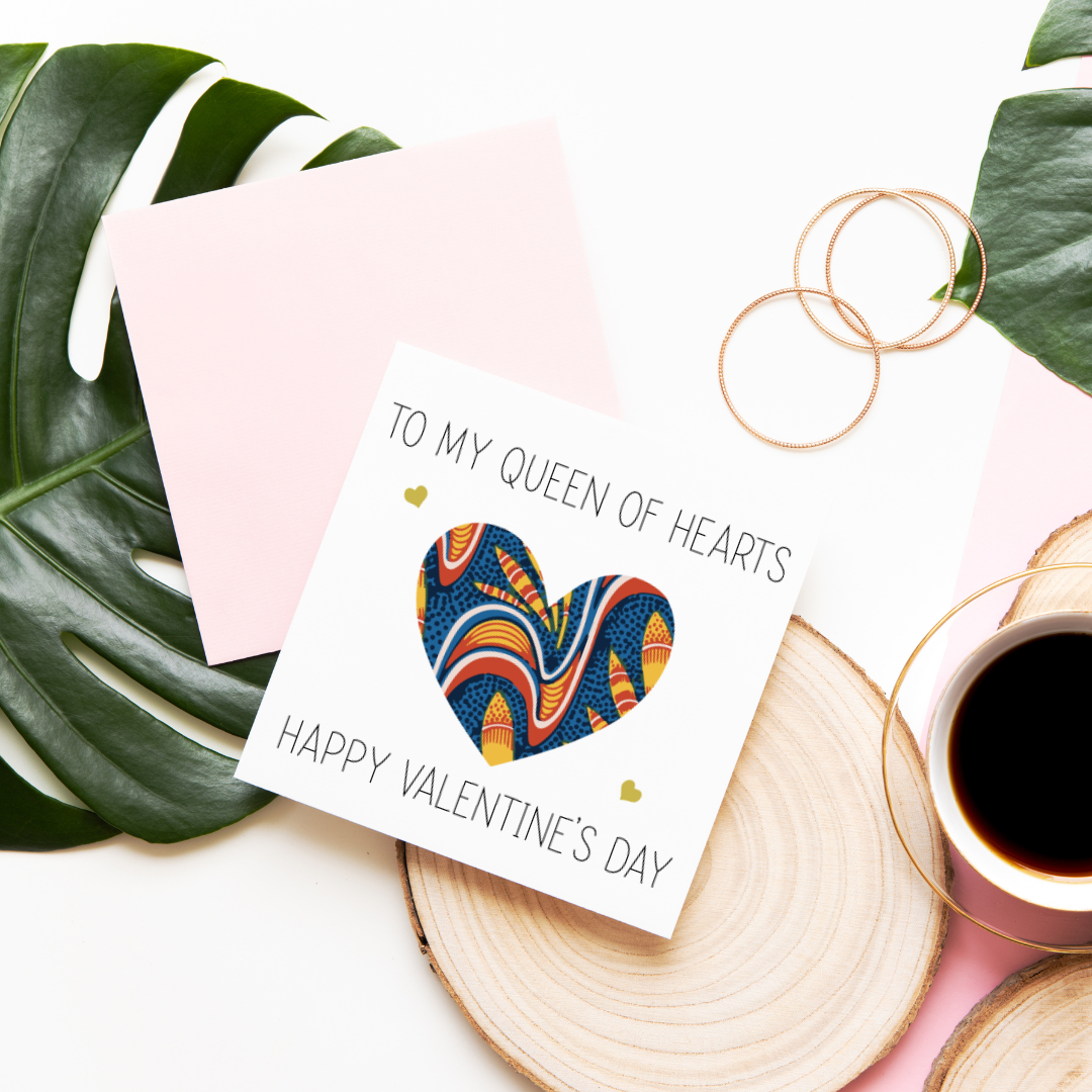 Queen Heart | Valentine's Day | Season by AfroTouch Design