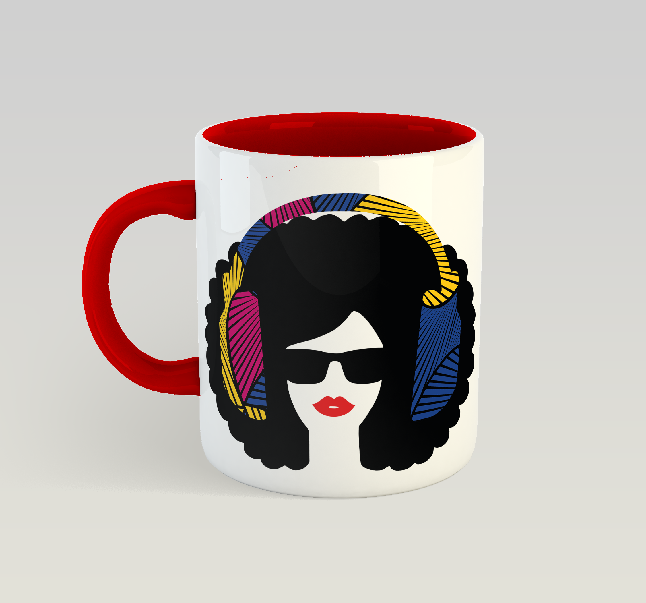 Afro Lips (Swirl) Mug