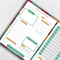 Clarity & Focus Digital Planning Sheet | AfroTouch Design