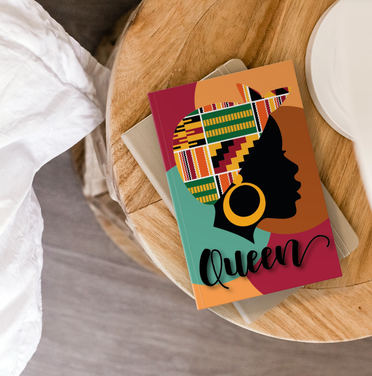 Ethnic, black, African inspired notebook s