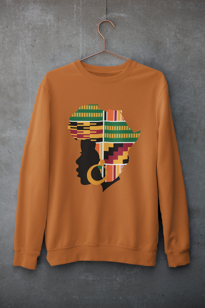 Crown & Glory Sweatshirt | AfroTouch Design