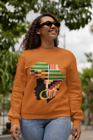 Crown & Glory Sweatshirt | AfroTouch Design