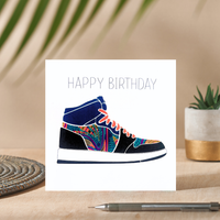 AfroKicks Vibe | Vibrance Collection - AfroTouch Design Birthday Card