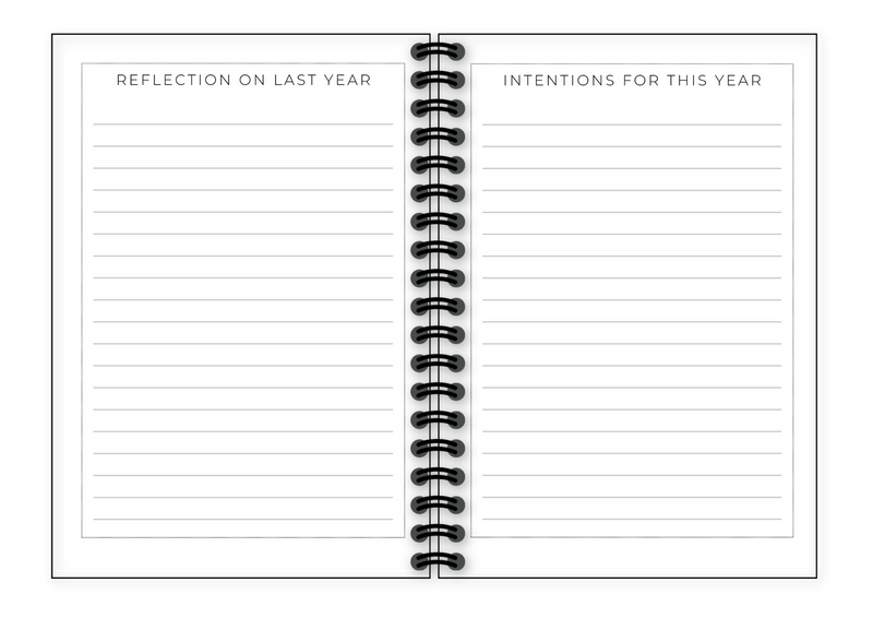 AfroTouch Six Months Undated Planner | AfroTouch Design