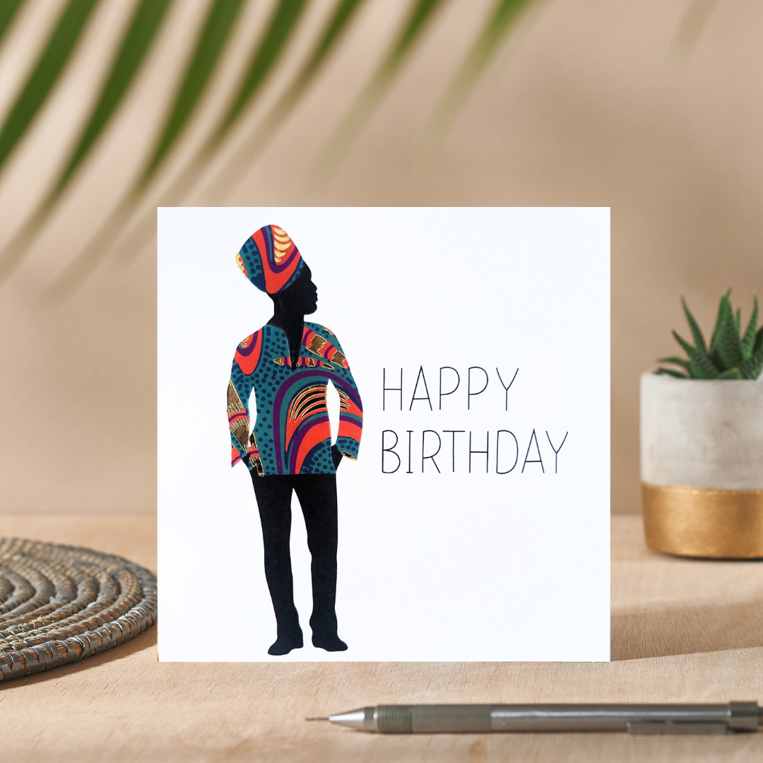 Onyinye Vibe | Vibrance Collection - AfroTouch Design Birthday Card