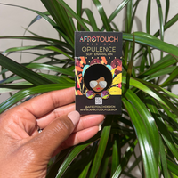 Opulence Brown Skin Girl Enamel Pin