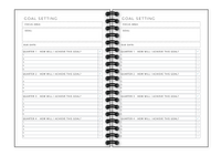 AfroTouch Six Months Undated Planner | AfroTouch Design