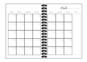 AfroTouch Six Months Undated Planner | AfroTouch Design