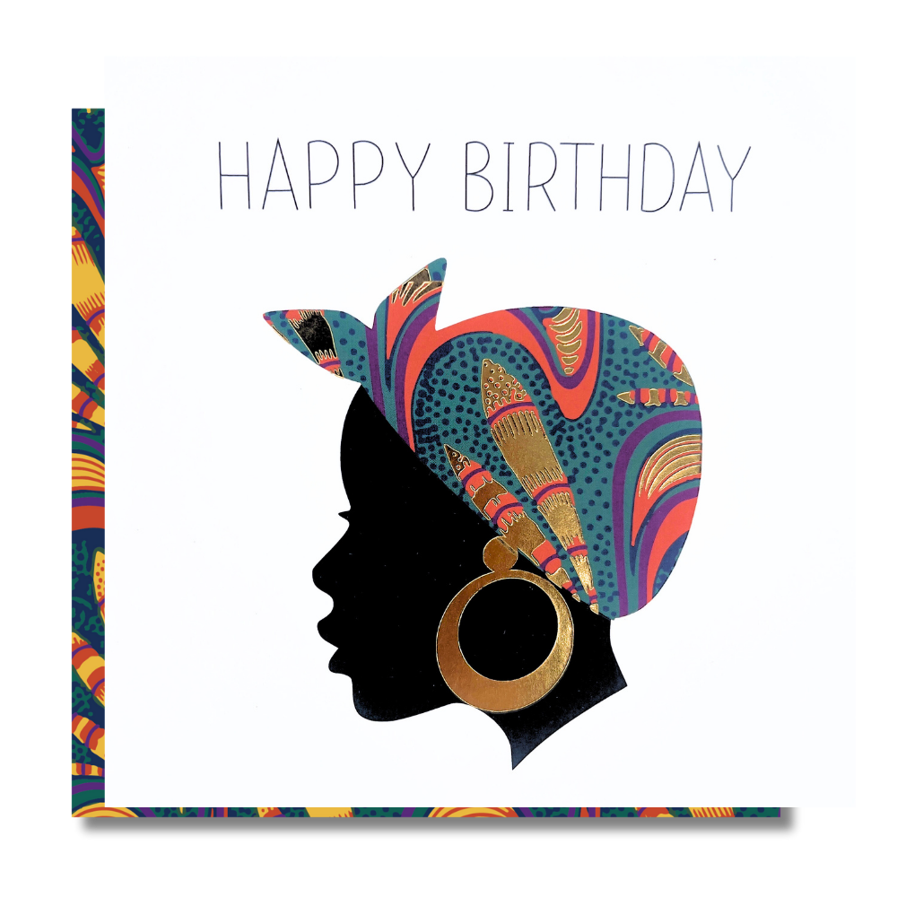 Phenomenal Vibe | Vibrance Collection - AfroTouch Design Birthday Card