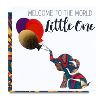 Little One | Vibrance Collection - AfroTouch Design Greeting Card