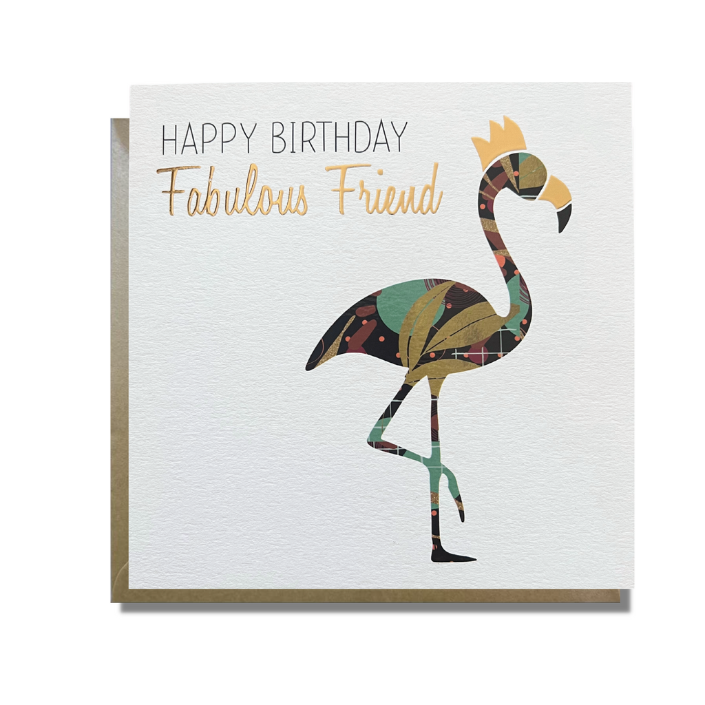 Diverse Birthday card from AfroTouch Design with Gold foil lettering