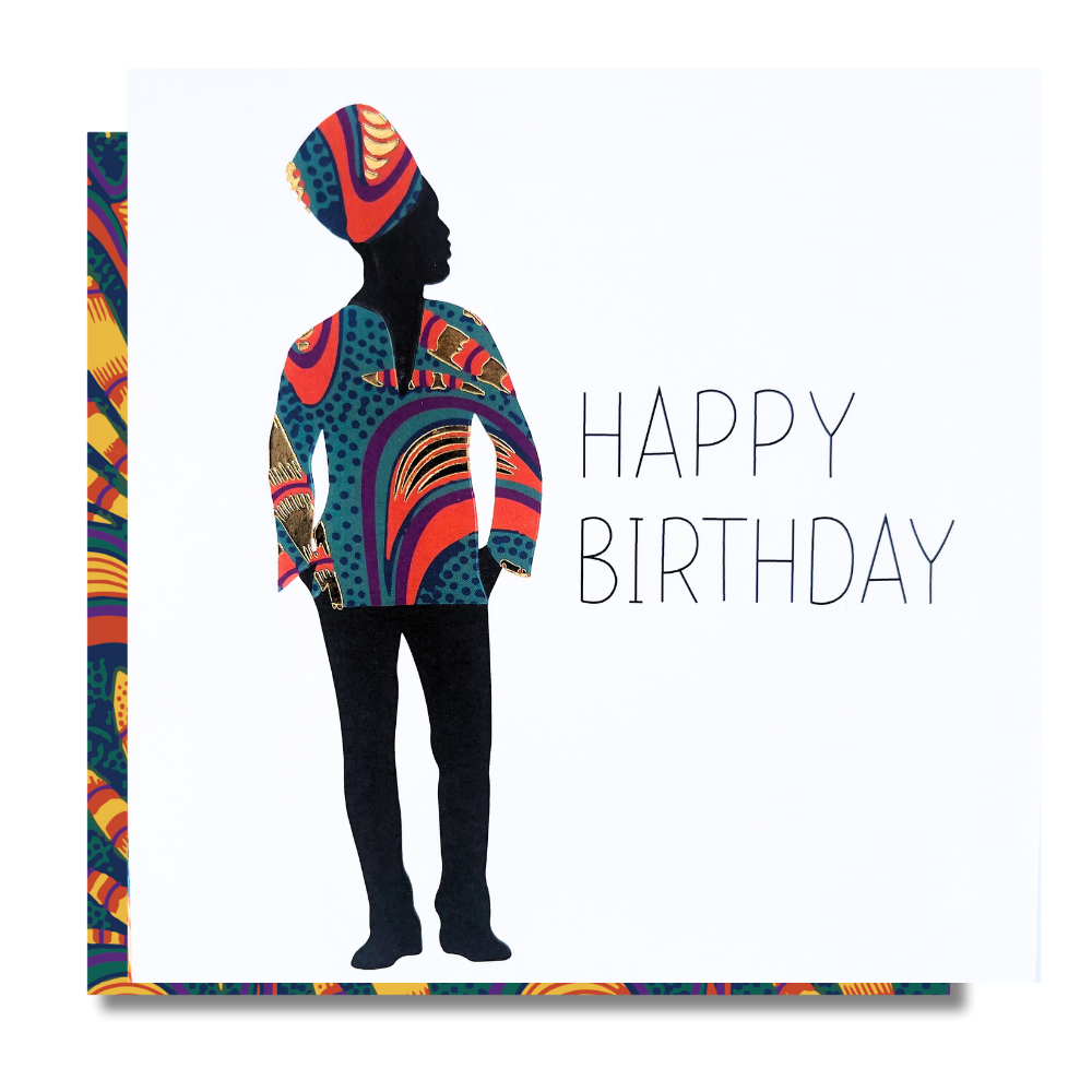 Onyinye Vibe | Vibrance Collection - AfroTouch Design Birthday Card