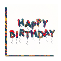 HB Balloons Vibe | Vibrance Collection - AfroTouch Design Birthday Card
