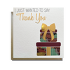 Diverse Thank you card from AfroTouch Design with Gold foil lettering