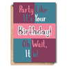 Partytime Pink | Worldly - AfroTouch Design Birthday Card