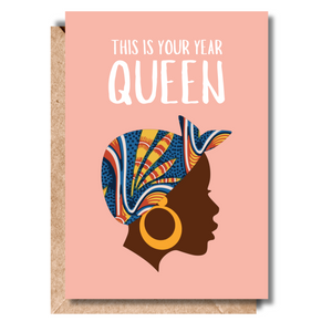 Your Year | Worldly - AfroTouch Design Birthday Card