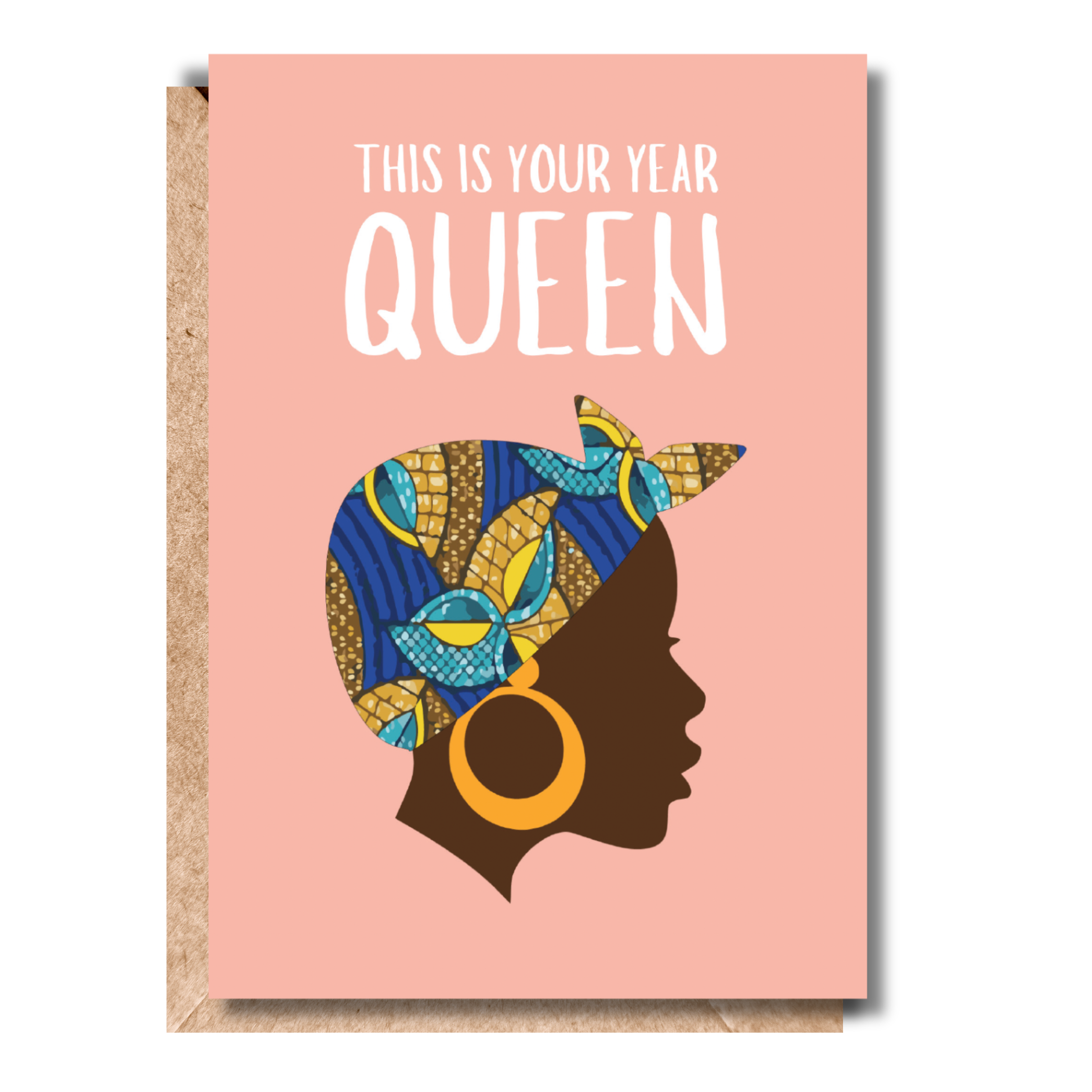 Your Year | Vibes & Wishes Collection- AfroTouch Design Birthday Card