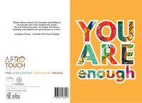 You Are Enough | Culture & Pride - AfroTouch Design Black History Month Card