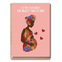 Glow | Love & Legacy Collection - AfroTouch Design Mother's Day - Baby Shower Card