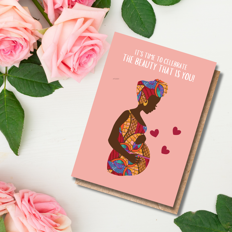 Glow | Love & Legacy Collection - AfroTouch Design Mother's Day - Baby Shower Card