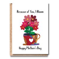 Bloom | Love & Legacy Collection - AfroTouch Design Mother's Day Card