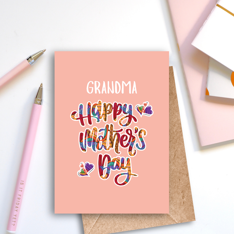 Grandma | Love & Legacy Collection - AfroTouch Design Mother's Day Card