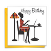 Black ethnic birthday cards