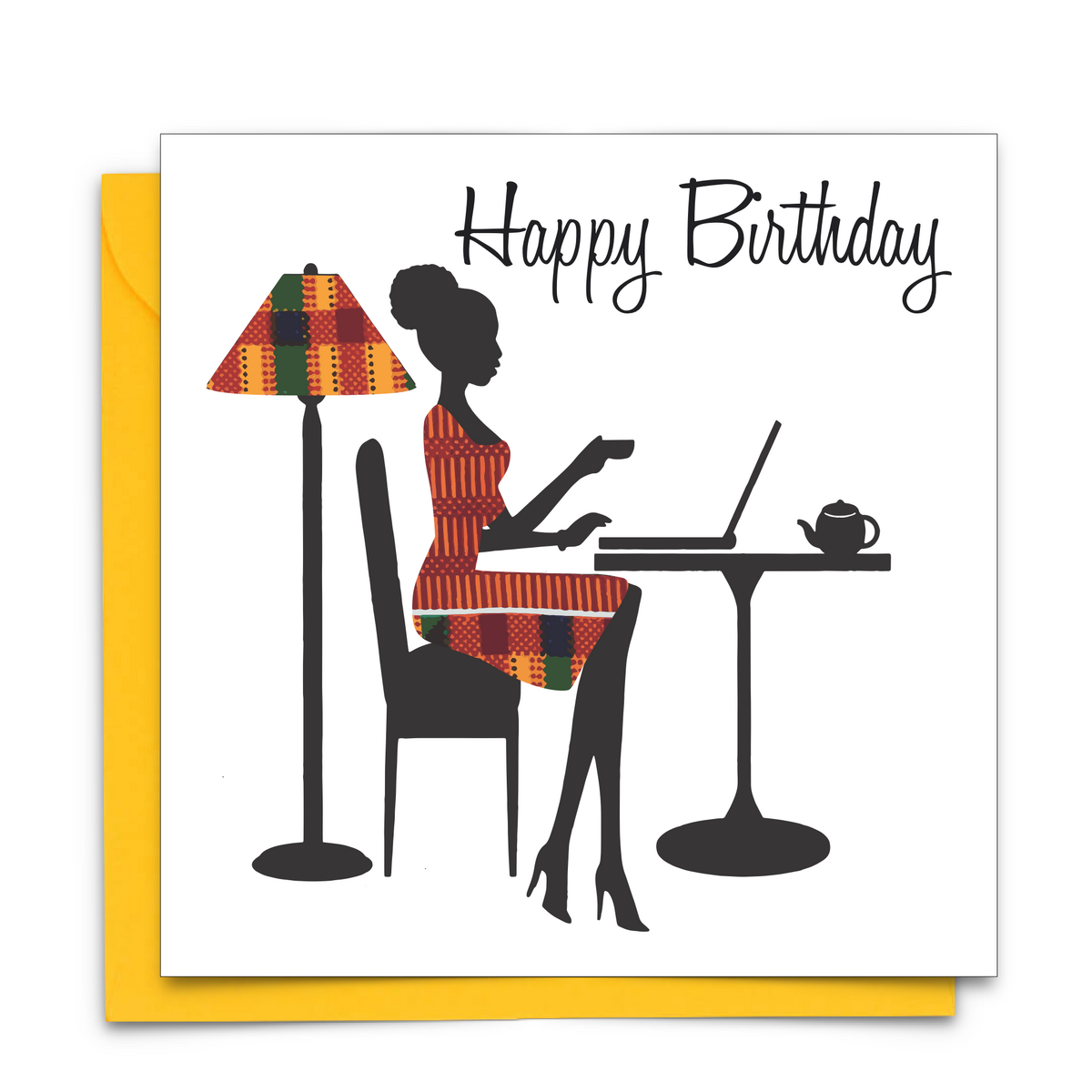 Black ethnic birthday cards