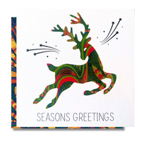 Seasons Greetings | Wrapped in Wonder Collection - AfroTouch Design Christmas Card