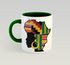 African Queen Mug (Kente)