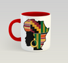 African Queen Mug (Kente)