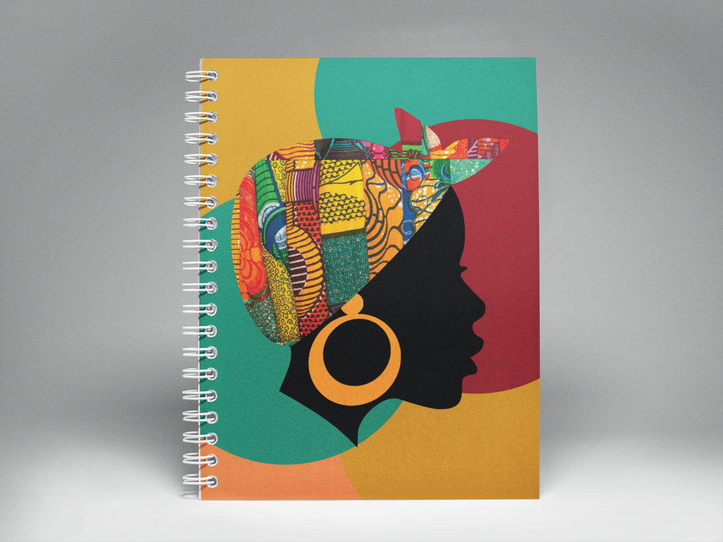Vibrant and Bold Notebook - Ethnic Black African Notebooks – AfroTouch ...