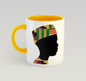 Man of Wisdom (kente) Mug
