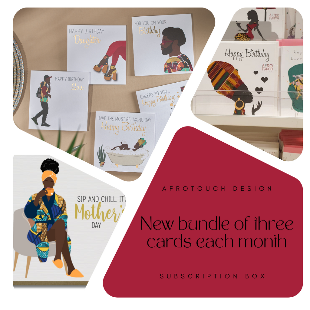 AfroTouch Tribe 3 | Greeting Card Subscription 2024