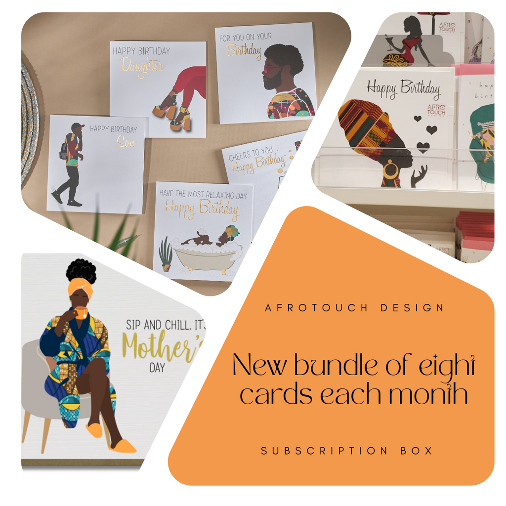 AfroTouch Tribe 8 | Greeting Card Subscription 2024