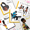 AfroTouch Birthday Cards Bundle of 5