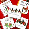 AfroTouch Design Christmas Cards Bundle of 5