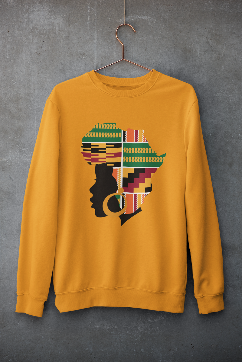 Crown & Glory Sweatshirt | AfroTouch Design