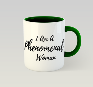 Phenomenal Woman Mug (Kente)