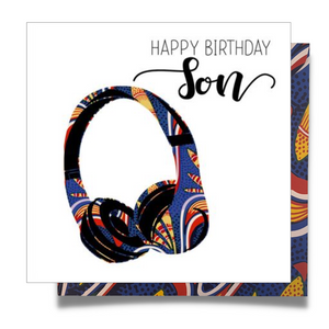 Happy Birthday Son - AfroTouch Kindred Collection