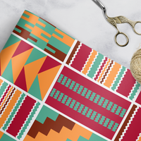 Kente Twist Gift Wrap