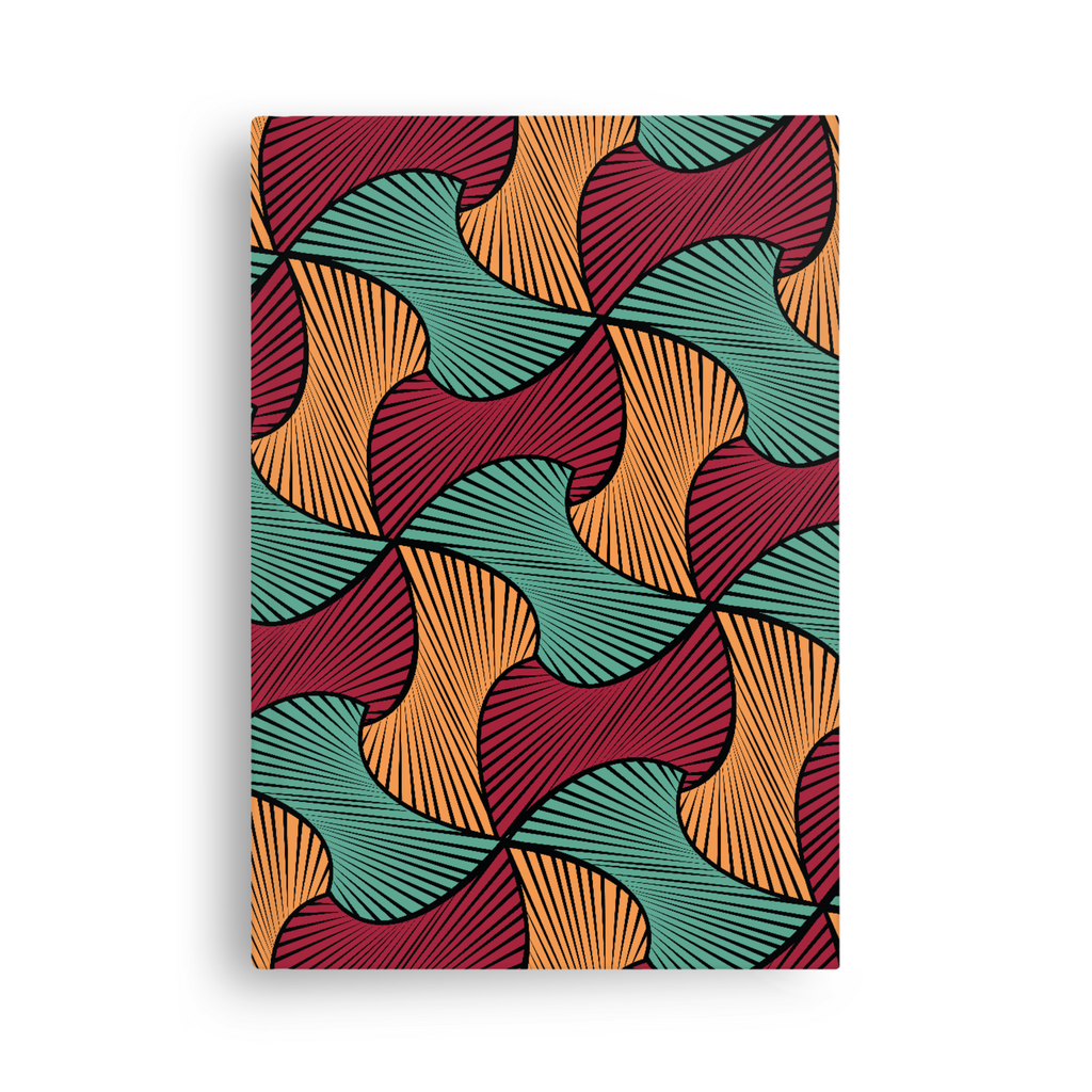 African print note book
