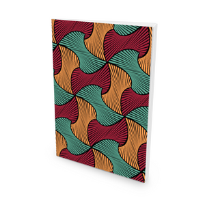 African print note book