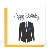 Diverse Ethnic Black African Birthday Cards with  wax print fabric