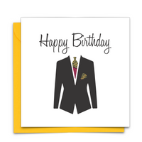 Diverse Ethnic Black African Birthday Cards with  wax print fabric