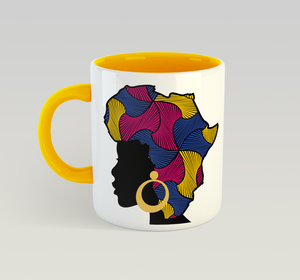 African Queen Mug (Swirls)