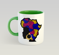 African Queen Mug (Swirls)